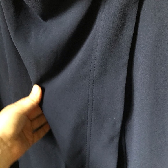 Laurél Escada Navy Blue Vest Dress, size 10 - Picture 5 of 8